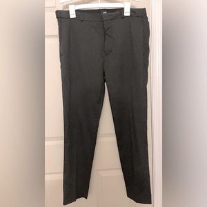H&M Men’s Skinny Fit Black Dress Pants